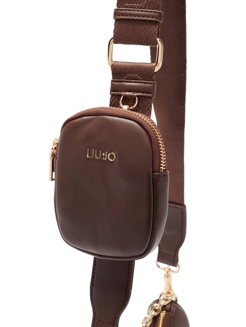 ACHALA Borsa piccola con catena e pouch moro light - Borse Donna