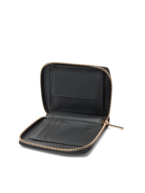 CALIWEN Portafoglio medio zip around NERO - Portafogli Donna