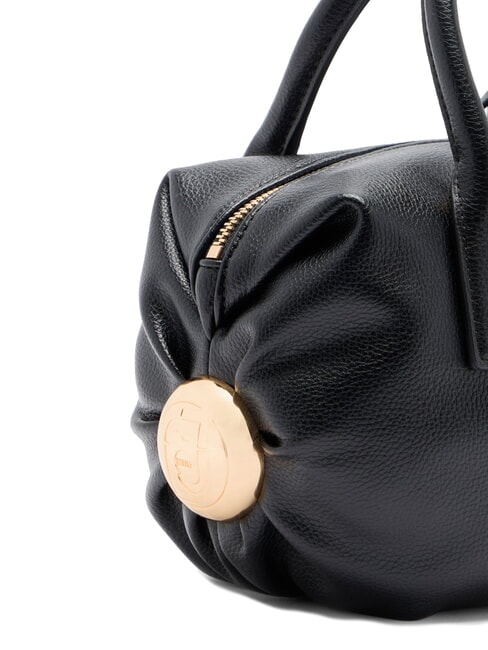 AMELIE Borsa bauletto piccola con charm NERO - Borse Donna