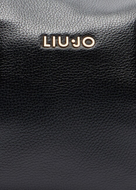 AMELIE Borsa bauletto piccola con charm NERO - Borse Donna