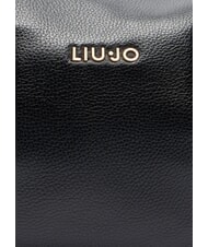 LIUJO AMELIE Borsa bauletto piccola con charm NERO - Borse Donna - 5