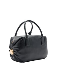 LIUJO AMELIE Borsa bauletto grande con charm NERO - Borse Donna - 3