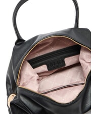 LIUJO AMELIE Borsa bauletto grande con charm NERO - Borse Donna - 6