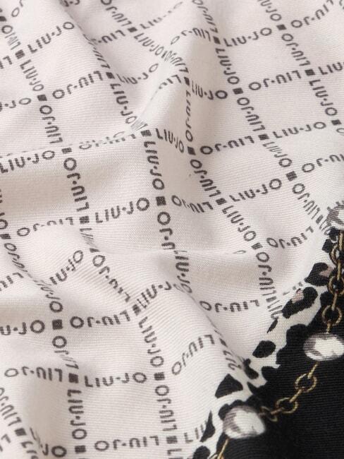 ANIMALIER Stola con stampa NERO - Sciarpe