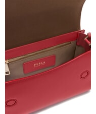 FURLA URBAN Borsa a tracolla piccola in pelle lacca - Borse Donna - 4