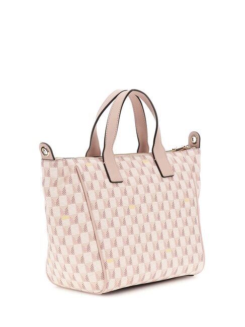 FOLLIE Borsa tote stampa logo jet set blush logo - Borse Donna