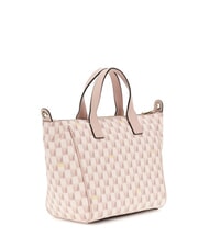 GUESS FOLLIE Borsa tote stampa logo jet set blush logo - Borse Donna - 2