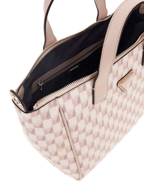 FOLLIE Borsa tote stampa logo jet set blush logo - Borse Donna