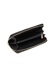 GUESS LAUREL 2 Portafoglio zip around grande NERO - Portafogli Donna - 2