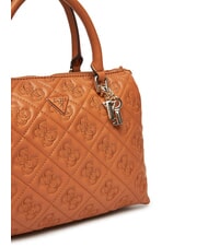 GUESS ADELASIA Borsa a mano con tracolla caramel - Borse Donna - 4