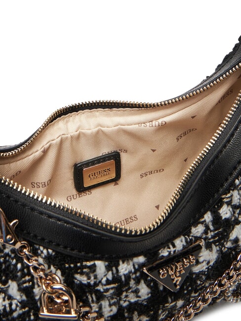 EVERLEE Borsa in tessuto jacquard con charm blackmulti - Borse Donna