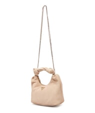 GUESS ISOTTA Borsa in pelle suede con catena simply taupe - Borse Donna - 3