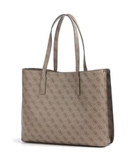 GUESS MERIDIAN 2 Borsa a spalla LATTE LOGO - Borse Donna - 2