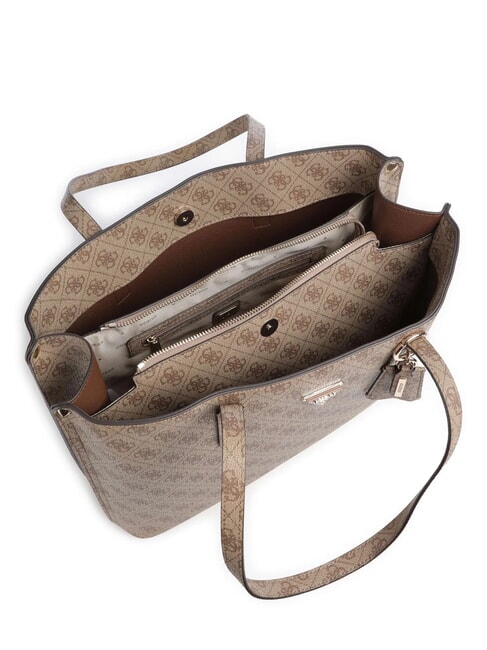 MERIDIAN 2 Borsa a spalla LATTE LOGO - Borse Donna