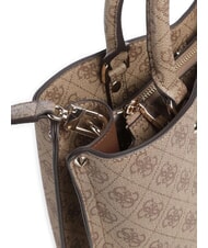 GUESS MERIDIAN 2 Borsa a mano, con tracolla LATTE LOGO - Borse Donna - 3