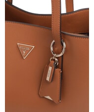 GUESS MERIDIAN 2 Borsa shopping a spalla COGNAC - Borse Donna - 3