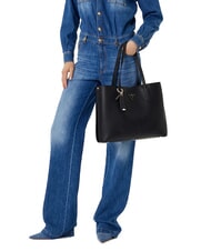 GUESS MERIDIAN 2 Borsa shopping a spalla NERO - Borse Donna - 4