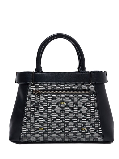 G WAVE 2 Borsa a mano con stampa logo jet set black logo - Borse Donna