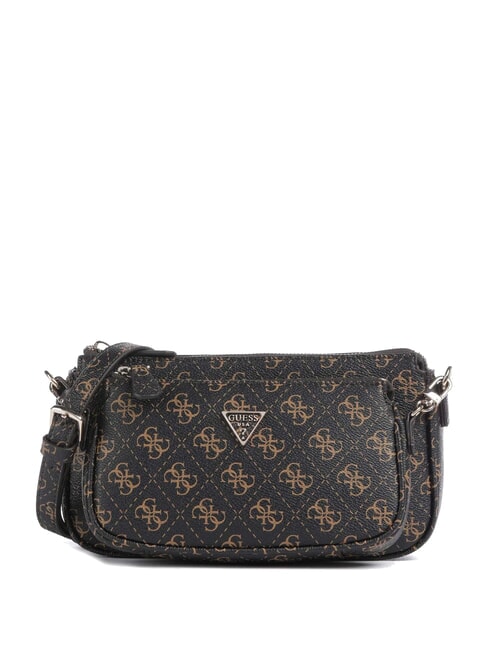 NOELLE 2 Borsa a tracolla 2 in 1 con logo 4G brown - Borse Donna