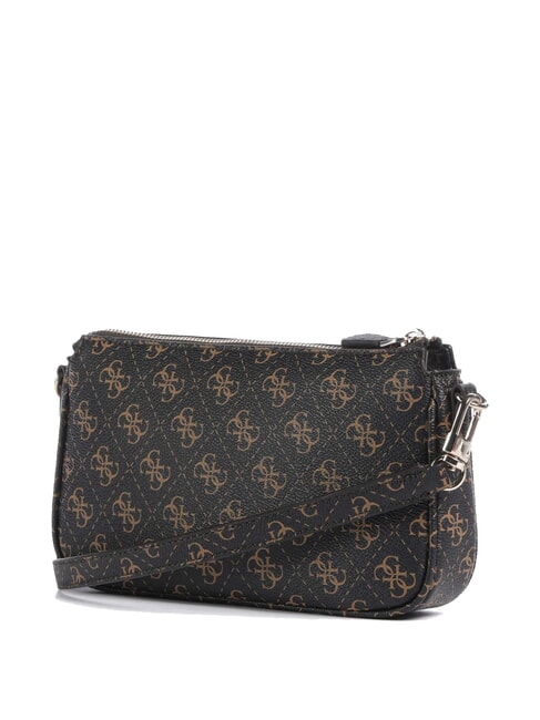 NOELLE 2 Borsa a tracolla 2 in 1 con logo 4G brown - Borse Donna