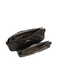 GUESS NOELLE 2 Borsa a tracolla 2 in 1 con logo 4G brown - Borse Donna - 8