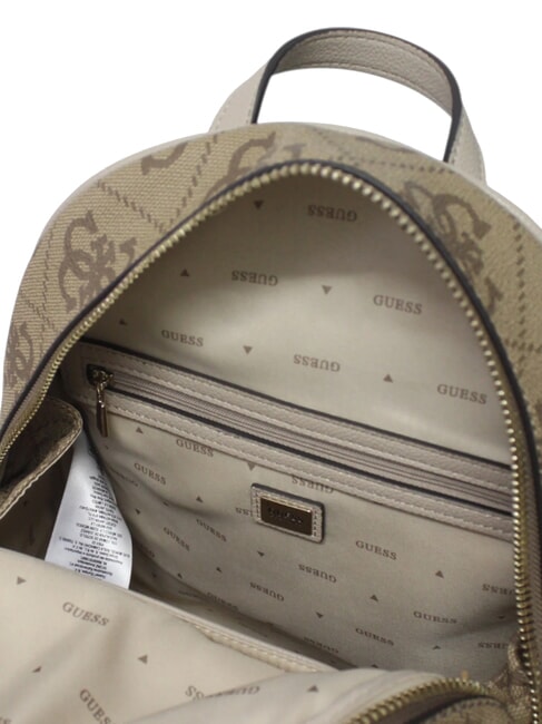 MANHATTAN 2 Zaino grande stampa logo LATTE LOGO - Borse Donna