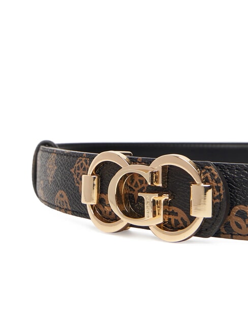 4G LOGO PEONY Cintura con fibbia logo mochalog - Cinture