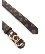 GUESS 4G LOGO PEONY Cintura con fibbia logo mochalog - Cinture - 3