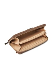 GUESS LAUREL 2 Portafoglio grande zip around LATTE LOGO - Portafogli Donna - 2