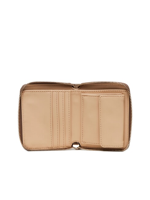 LAUREL 2 Portafoglio piccolo zip around LATTE LOGO - Portafogli Donna