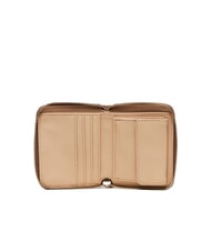 GUESS LAUREL 2 Portafoglio piccolo zip around LATTE LOGO - Portafogli Donna - 2