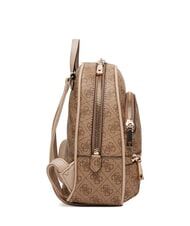 GUESS MANHATTAN 2 Zaino piccolo logo 4G peony LATTE LOGO - Borse Donna - 3