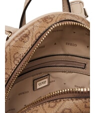 GUESS MANHATTAN 2 Zaino piccolo logo 4G peony LATTE LOGO - Borse Donna - 6