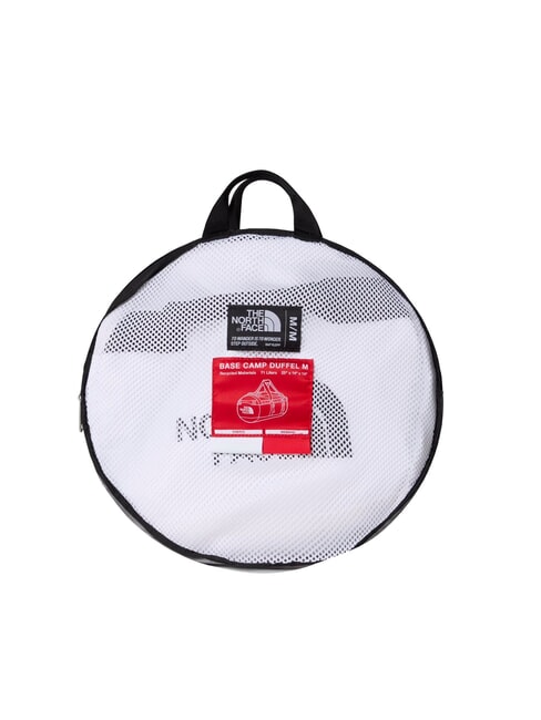 BASE CAMP M Borsone zaino tnf white/tnf black/ele - Borsoni