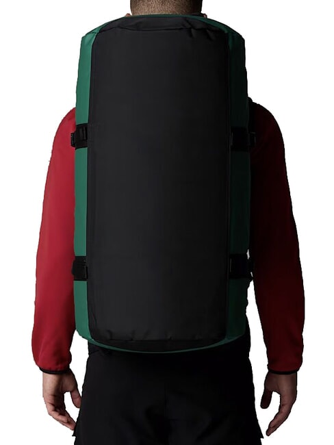 BASE CAMP M Borsone zaino evergreen/tnf black - Borsoni