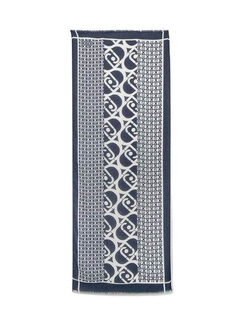 LOGO Stola con stampa denim - Sciarpe