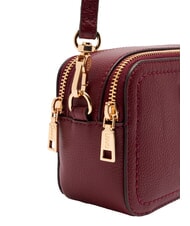 LIUJO RIDHI Borsa camera case piccola 2 zip red wine - Borse Donna - 4