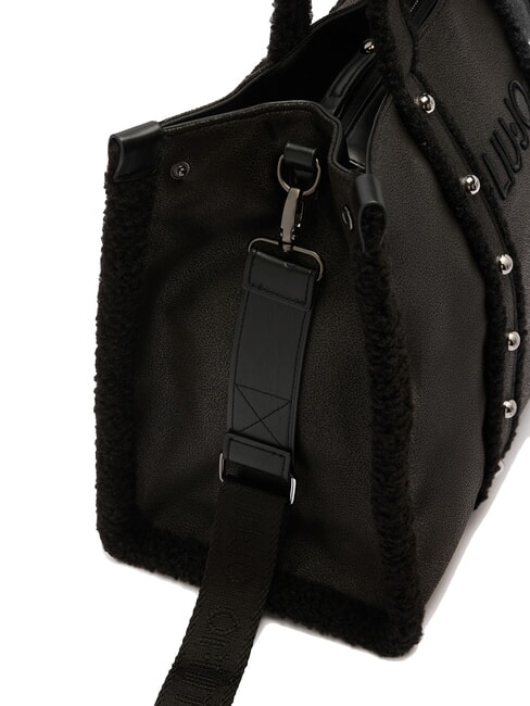 ANIMALIER Shopping bag grande NERO - Borse Donna