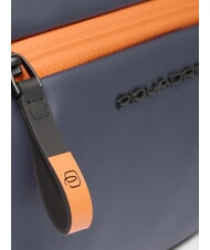 PIQUADRO CORNER SPECIALE GOMMATO Beauty case idrorepellente blu - Beauty Case - 3