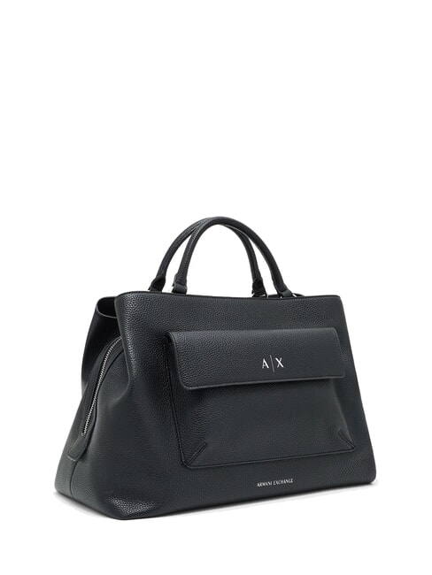 NICOLE Borsa a mano con tasca e tracolla black - Borse Donna