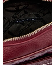 ARMANI EXCHANGE LIZ PEBBLE Borsa camera case logo in rilievo groove - Borse Donna - 8