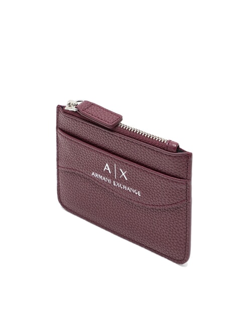 WAVE Porta carte con zip groove - Portafogli Donna