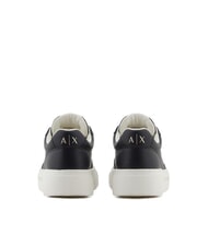 ARMANI EXCHANGE KURT MINI-TUMBLED Sneakers con suola alta black - Scarpe Donna - 5