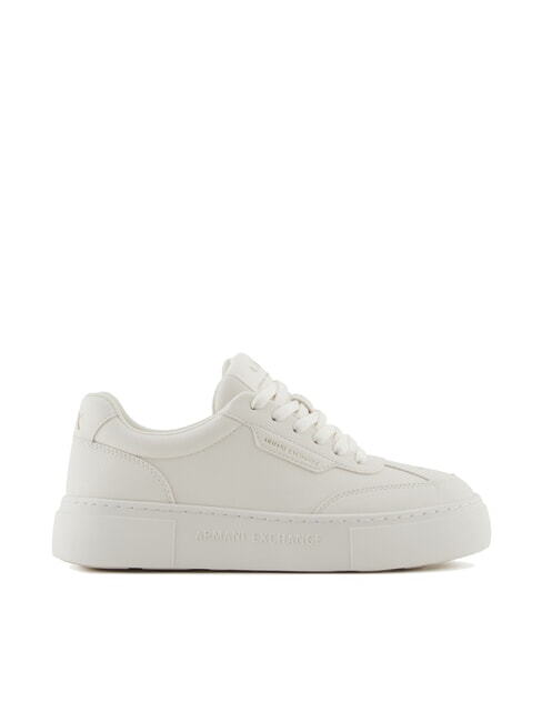 KURT MINI-TUMBLED Sneakers con suola alta off white - Scarpe Donna