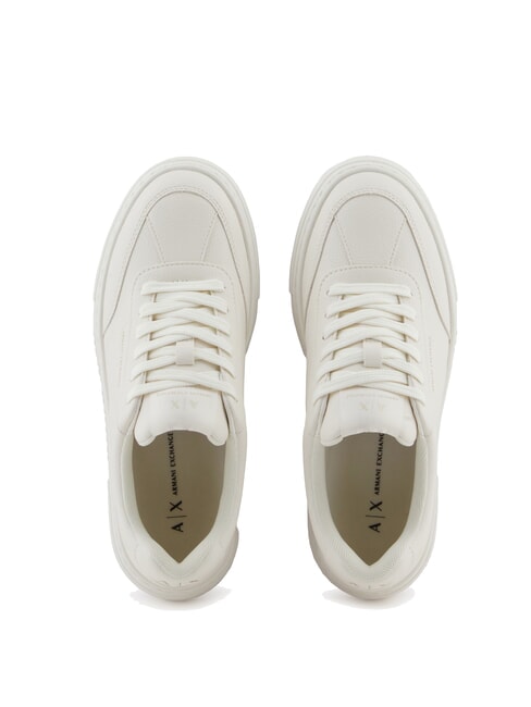 KURT MINI-TUMBLED Sneakers con suola alta off white - Scarpe Donna