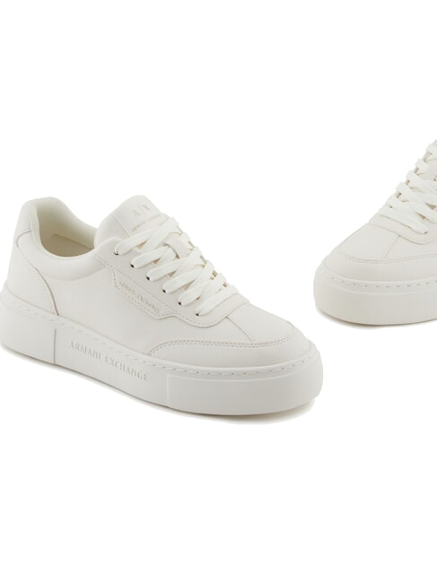 KURT MINI-TUMBLED Sneakers con suola alta off white - Scarpe Donna