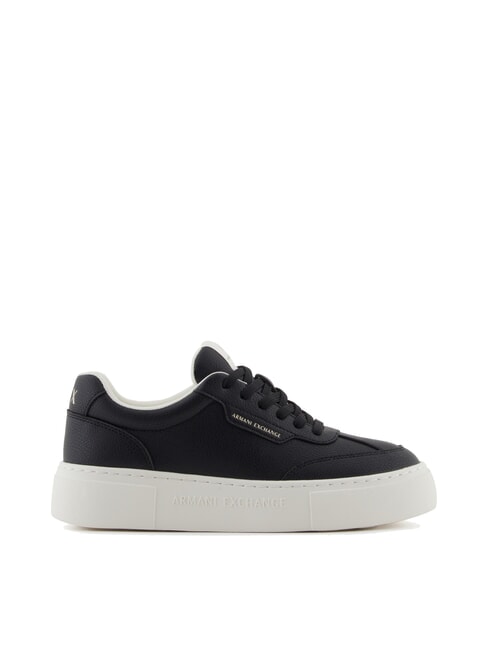 KURT MINI-TUMBLED Sneakers con suola alta black - Scarpe Donna