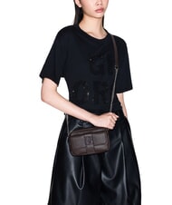 ARMANI EXCHANGE SUSIE SOFT Borsa camera case a tracolla hot fudge - Borse Donna - 5