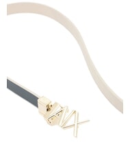 ARMANI EXCHANGE CINTURA Cintura reversibile in pelle valley / chill steel - Cinture - 2