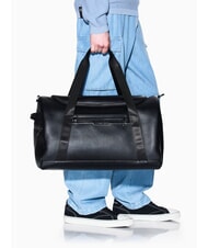 ARMANI EXCHANGE CEDRIC Borsone grande con tracolla black/black - Borsoni - 6